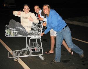 misuse of shopping cart